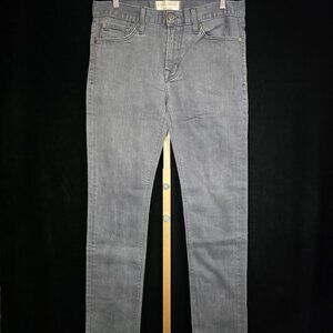 Rived Grind Men's Lt. Gray Straight Fit Premium Denim Jeans 34